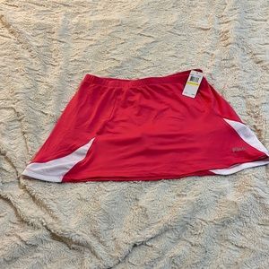 NWT Fila Mini Athletic Pink Tennis Skirt M